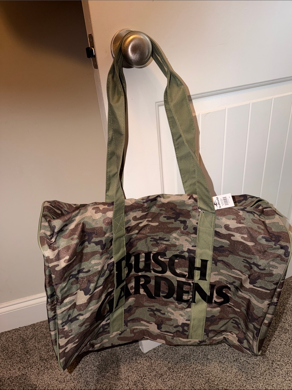 Camouflage Duffel Bag - Green Camo